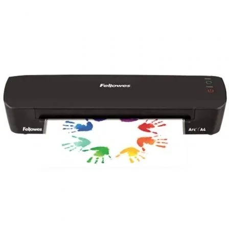 Fellowes Arc A4 Plastificadora Negra hasta 80 Micras Fellowes Arc A4 Plastificadora Negra hasta 80 Micras
